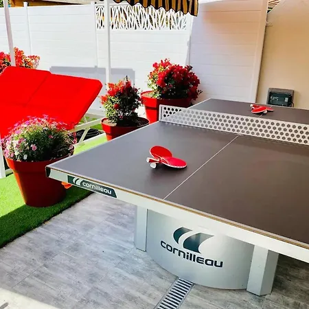 High Standing! 200m2 Private Garden Jacuzzi Sun Bed & Interior Antibes